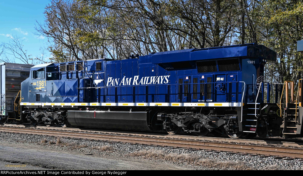 CSX 1981 / Pan Am Railways Heritage Unit